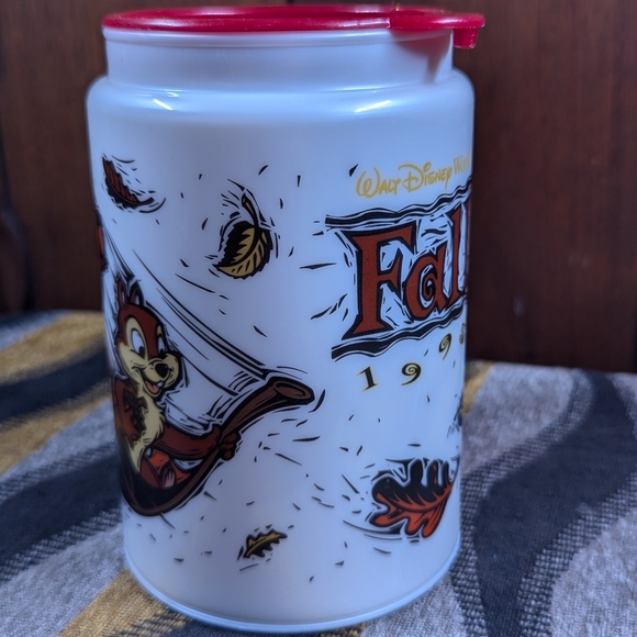 Fall 1995 Chip & Dale Disney Reusable Cup Travel Cup - Picture 4 of 8